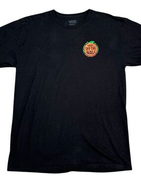 Vans Off The Wall HQ Costa Mesa Orange County California USA Classic Fit Tee L